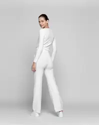 Pantalón Mujer Ainhoa Blanco Lineatre