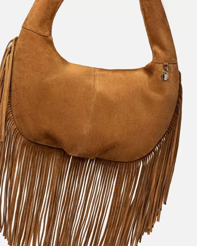 Bolso Amazonia en cuero gamuza