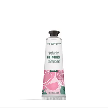 Crema de Manos de Rosa Británica