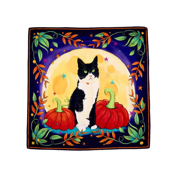 Luna The Cat Knot Wrap