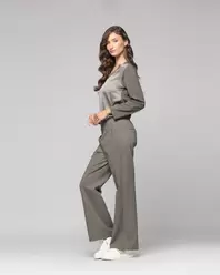 Pantalón Mujer Genoveva Verde Lineatre