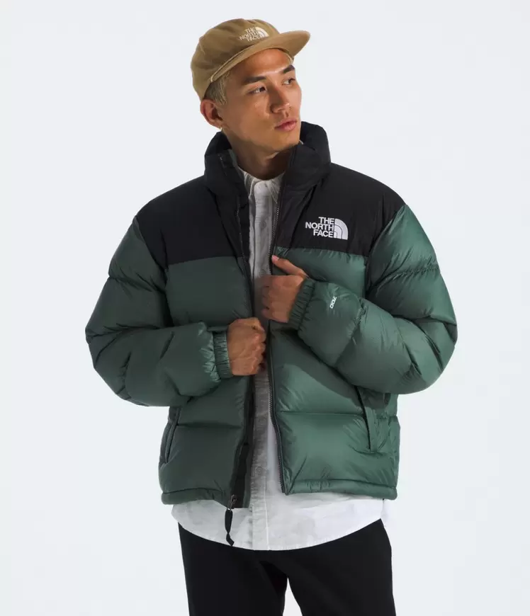 Chaqueta de pluma 1996 retro nuptse hombre
