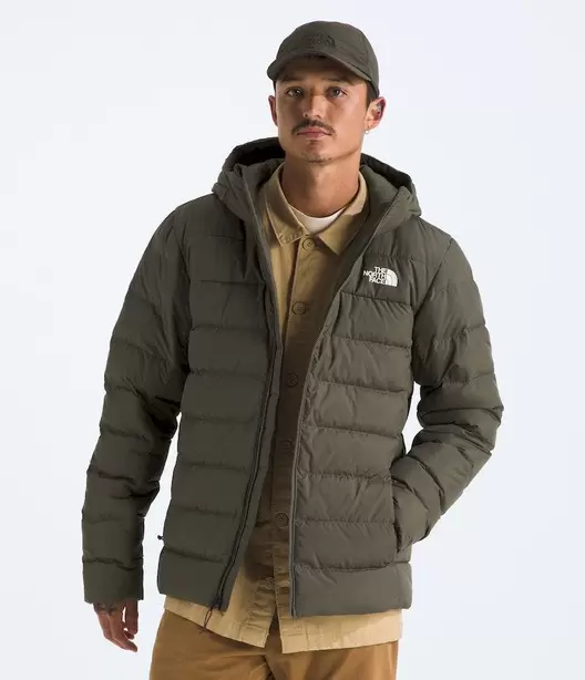 Chaqueta de pluma aconcagua 3 hoodie hombre