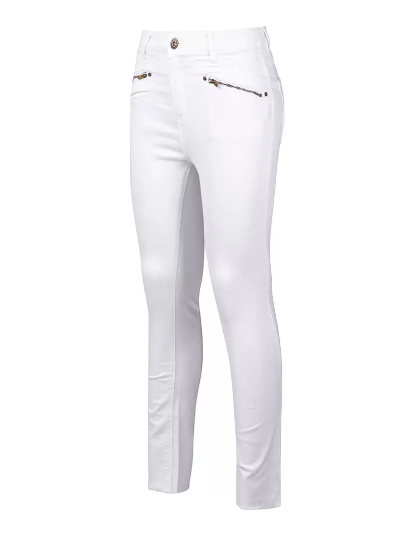 Jeans Natural Flex Mujer Leman Blanco Rockford