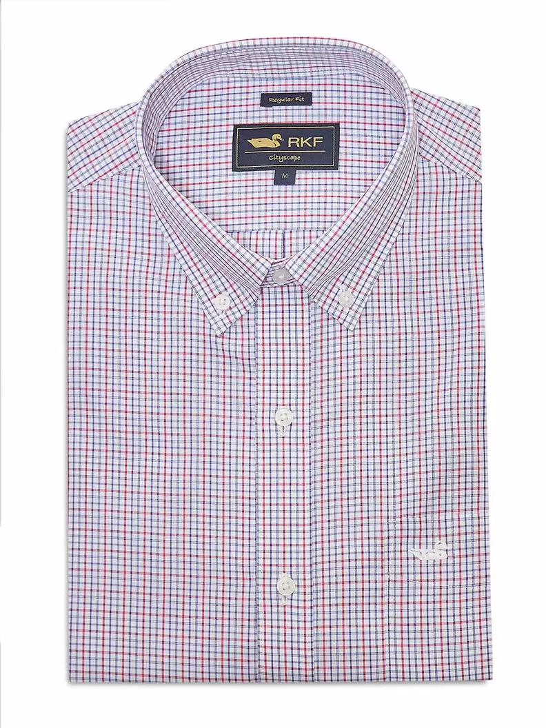 Camisa Libre de Arrugas Algodón Hombre WF PB Rockford