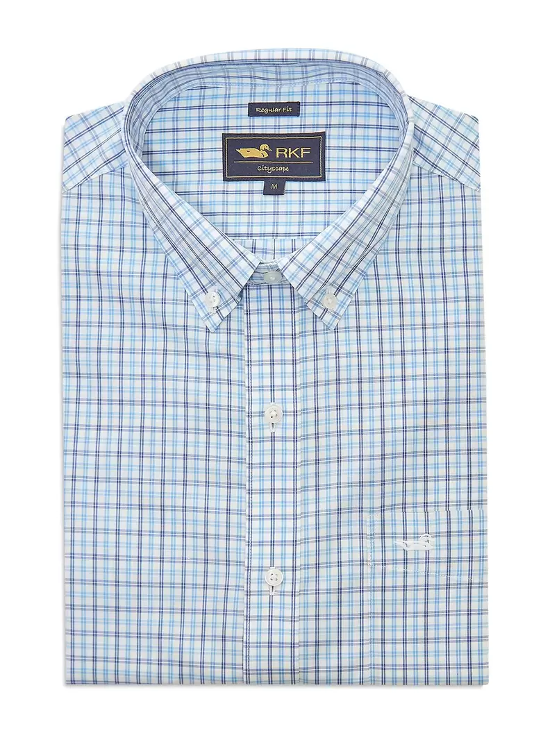 Camisa Libre de Arrugas Algodón Hombre WF PB Rockford