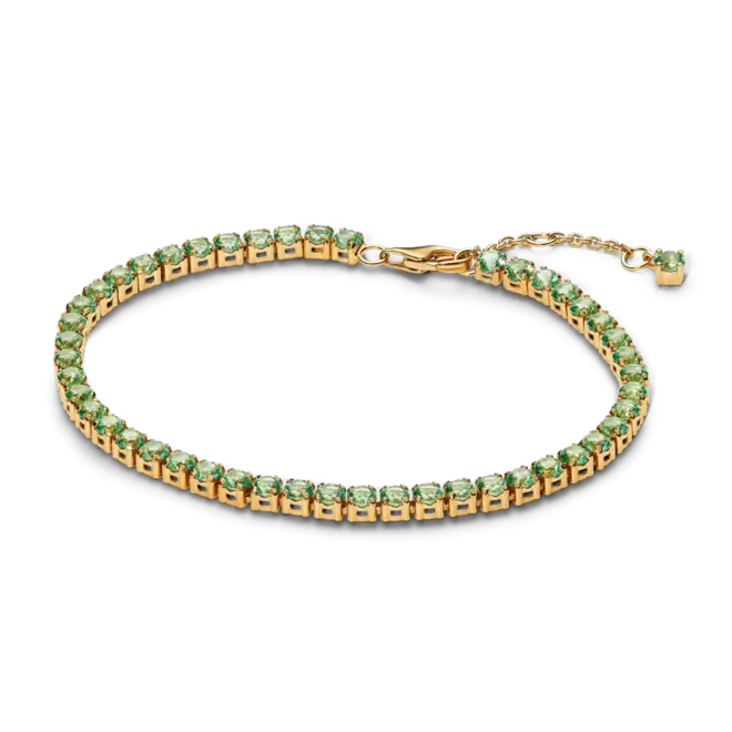 Brazalete Tenis Verde Brillante