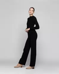Pantalón Mujer Ainhoa Negro Lineatre