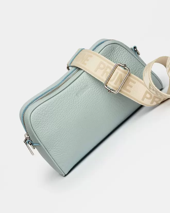 Bandolera The Club en cuero graneado