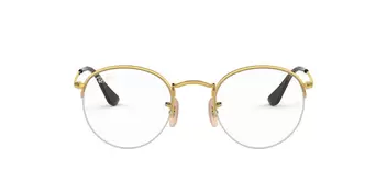 Anteojos Ópticos Ray-Ban 0RX3947V Round Gaze Dorado