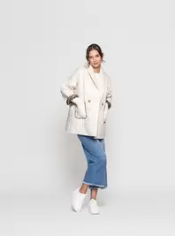 Chaqueta Mujer Alixia Blanco Lineatre