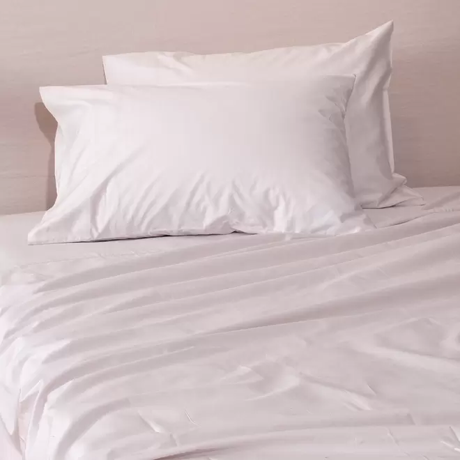 Sábana 400 Hilos King Gris Claro