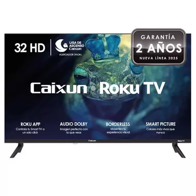 Smart TV Caixun LED 32" HD Roku TV C32V1HR
