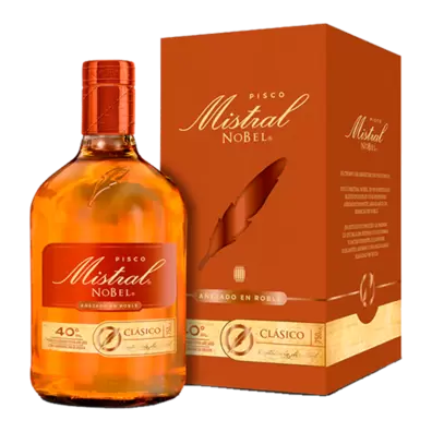 Pisco Mistral Nobel 40° Botella 750cc