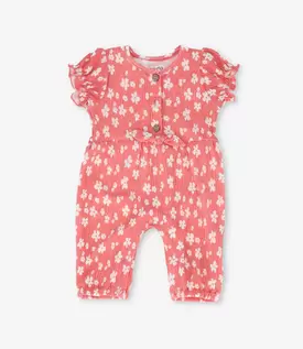 Enterito recién nacida floreado