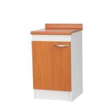 Mueble Base de Cocina 1 Puerta y Cubierta Color Peral. 0.50 mts.