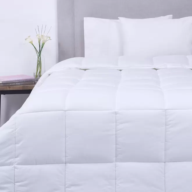 Plumón Down Alternative Super King Blanco