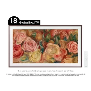 Televisor 65" QLED The Frame 4K UHD QN65LS03DAGXZS Smart TV Samsung