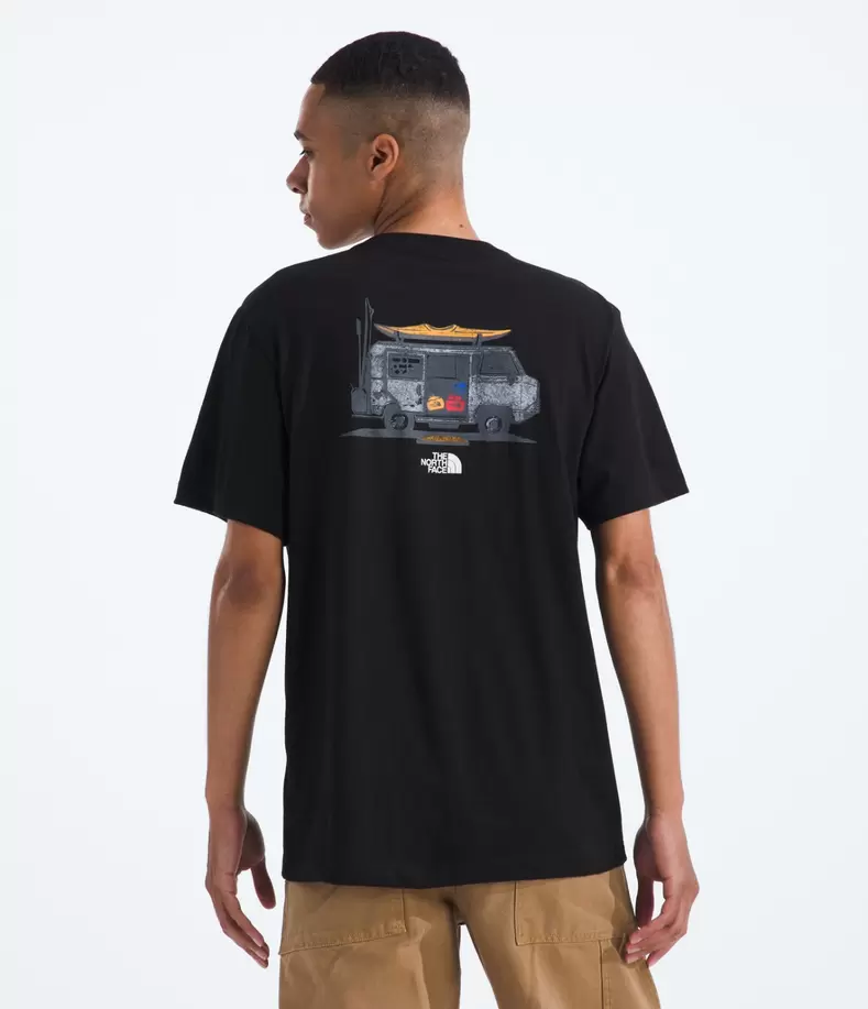 Polera evo van life short sleeve tee- graphic hombre