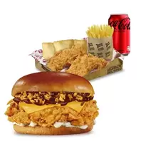 Box Sandwich Crack BBQ