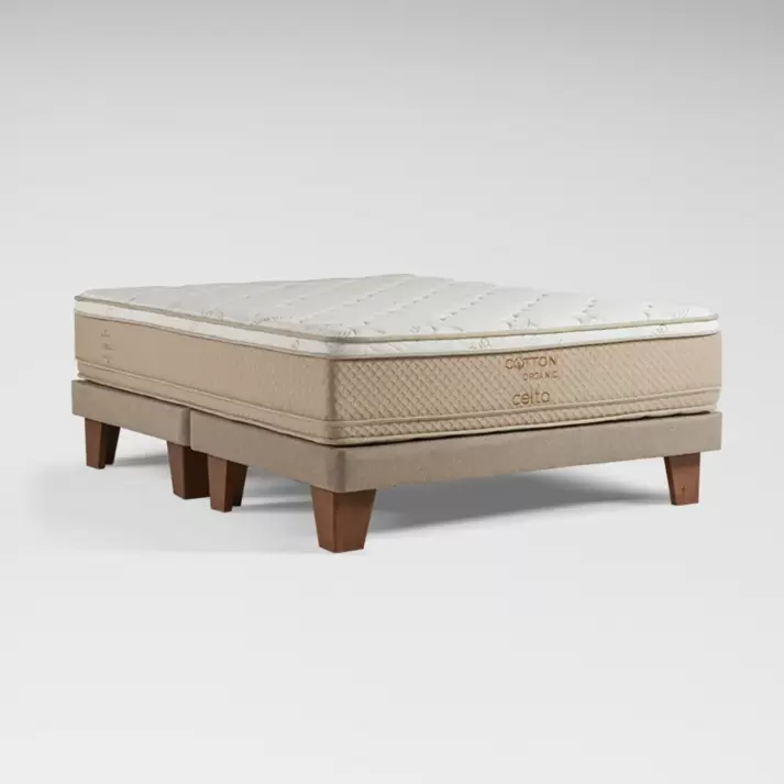 Cama Europea Súper King Cotton Organic 200x200cm