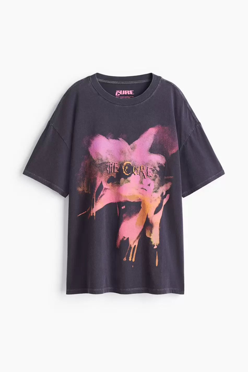 Polera oversize con motivo estampado