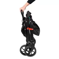 Carrito Plegable Organizador Negro