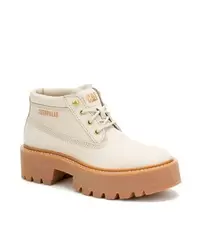 Botín Mujer Colorado Max Chukka Beige Cat