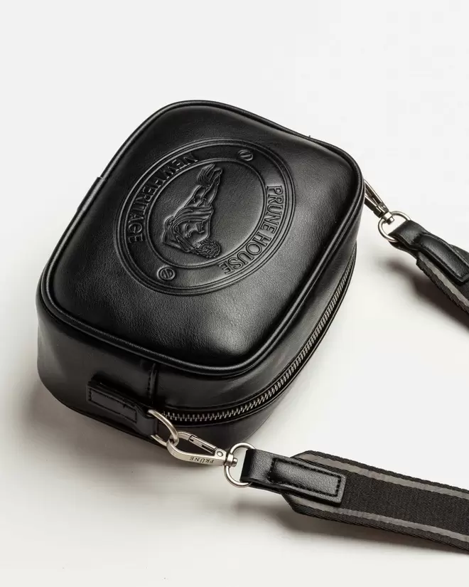 Mini bag Club House en efecto cuero liso