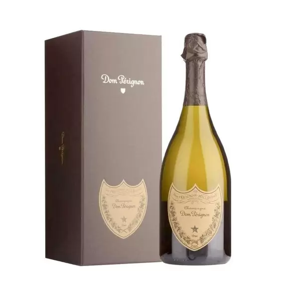 Champagne Dom Perignon Blanc Vintage (con estuche)