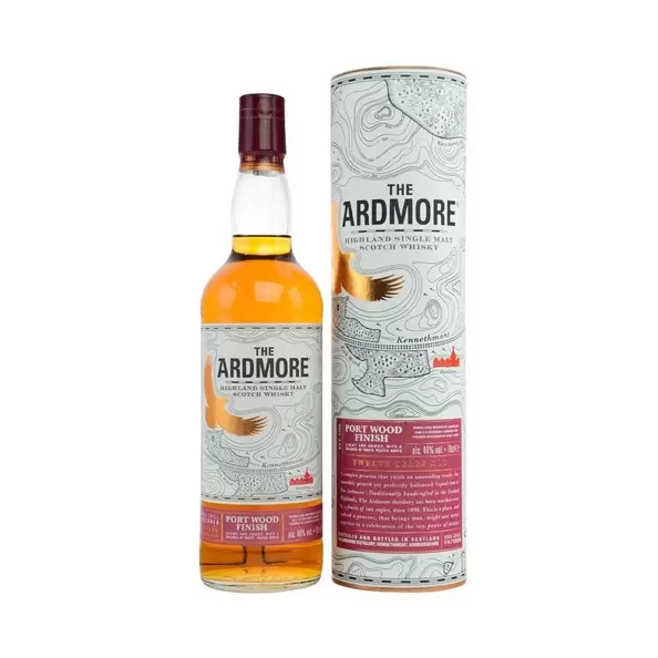 Whisky Ardmore 12 Y Port Wood Finish (700ml 46%), Highland Whisky