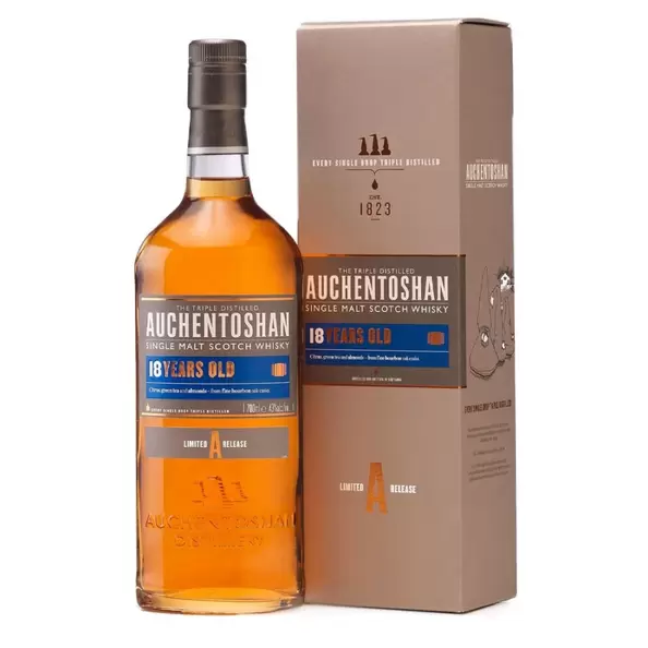 Whisky Auchentoshan 18 Y (700ml 43%), Lowland Whisky