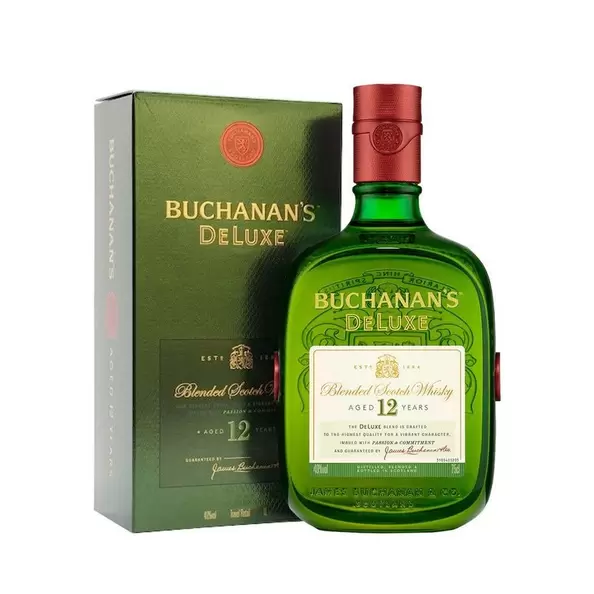 Buchanans De Luxe 12 años (75cl, 40%), Branded Whisky