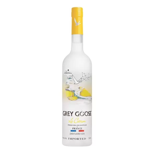 Vodka Grey Goose Le Citron. Francia