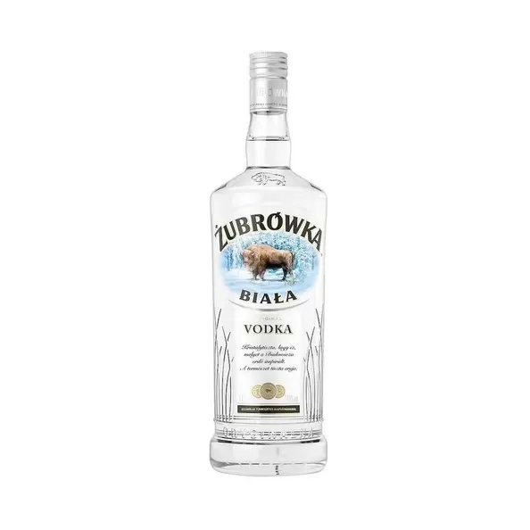 Vodka Zubrowka Biala. Polonia