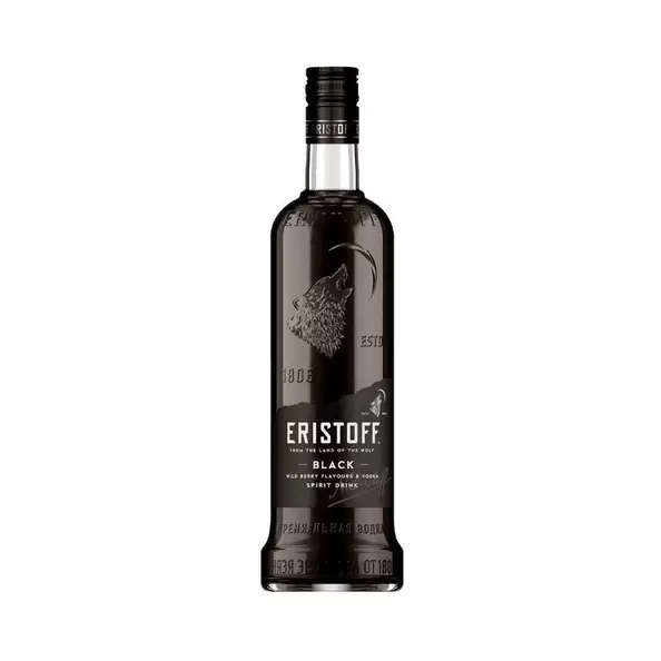 Vodka Eristoff, Black. Rusia