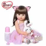 Muñeca Reborn Bebé Realista De Silicona Lavable