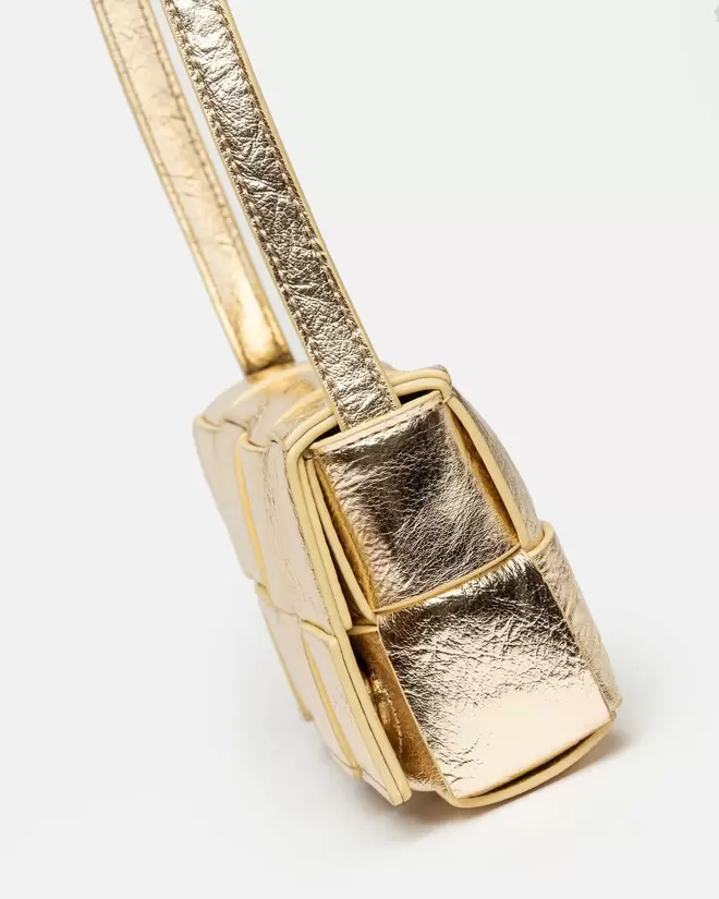 Mini bag Blair en efecto cuero metalizado