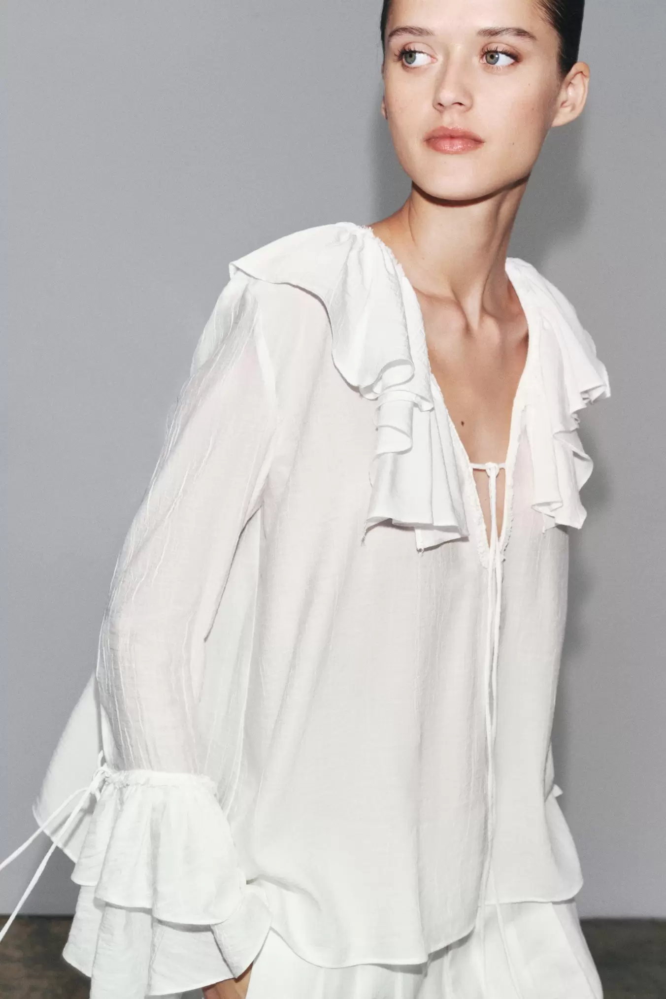 CAMISA VOLANTES ZW COLLECTION