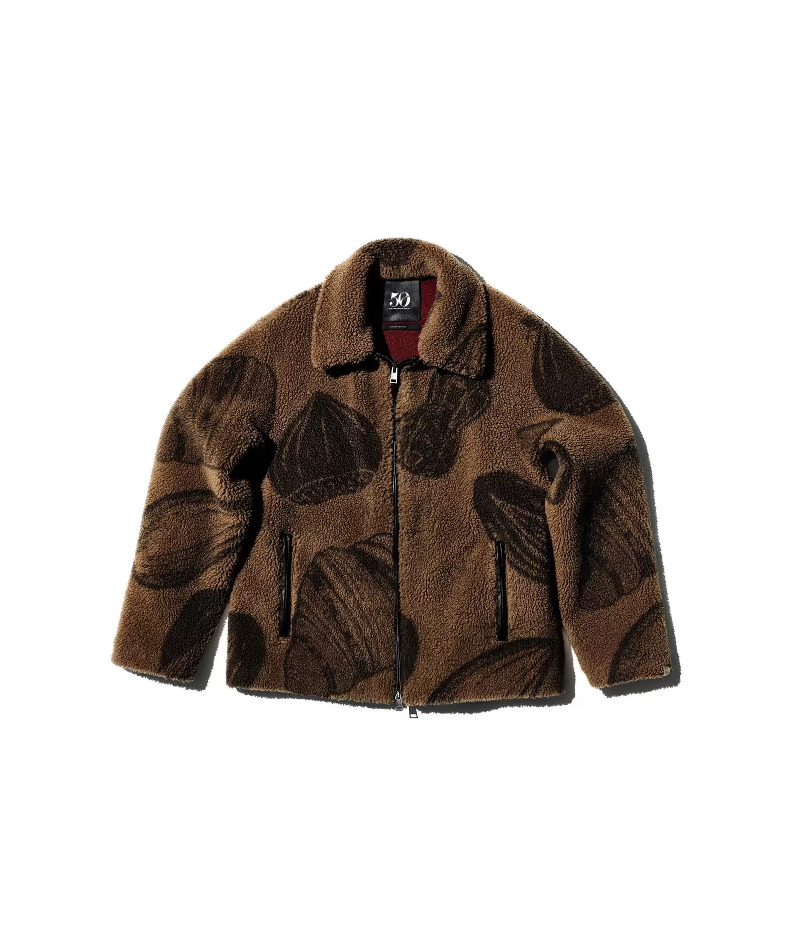 CEDRIC GROLET WOOL JACQUARD OVERSHIRT