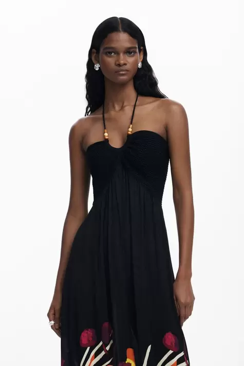 Vestido largo tropical