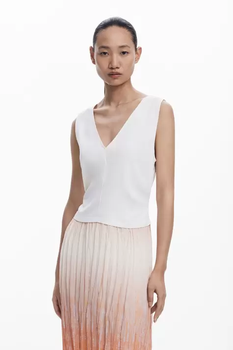 Vestido largo degradado