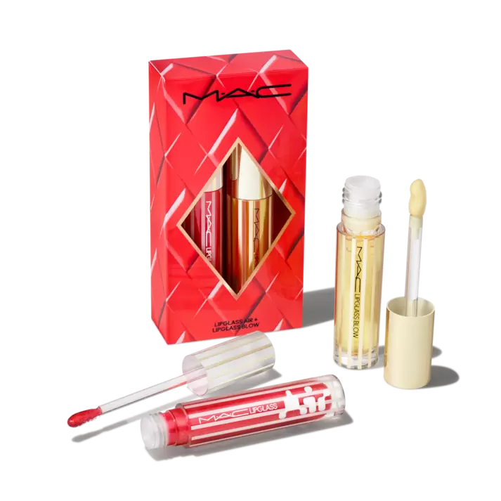 BLOWING AIR KISSES GLOSSY LIPS DUO