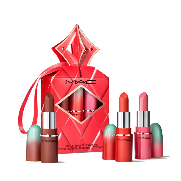 WILDEST GLEAMS MINI LUSTREGLASS LIP TRIO