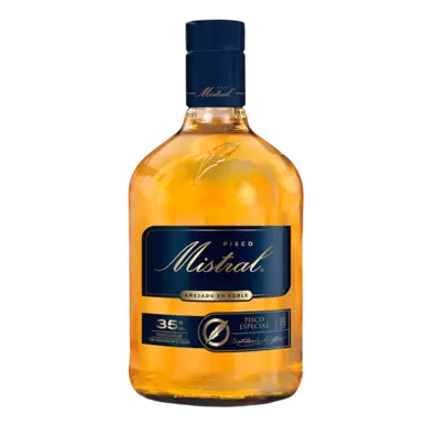 Pisco Mistral 35 grados 1 litro