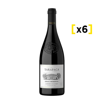 Vino Tarapaca Gran Reserva Cabernet Sauvignon Botella 750cc x6