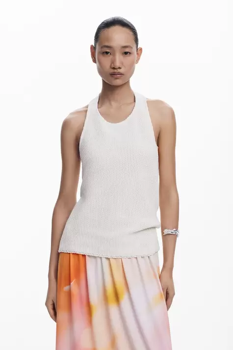 Vestido largo degradado 2 en 1