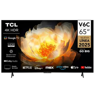 Televisor 65" LED 4K UHD 65V6C TCL