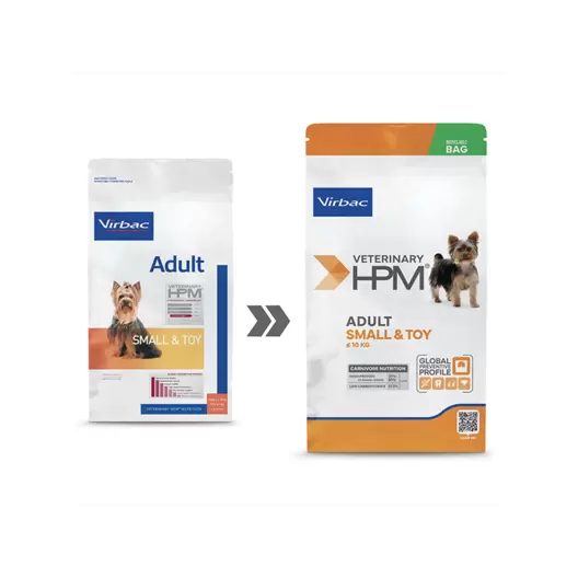 Alimento HPM Virbac Perro Adulto Small & Toy 3 kg