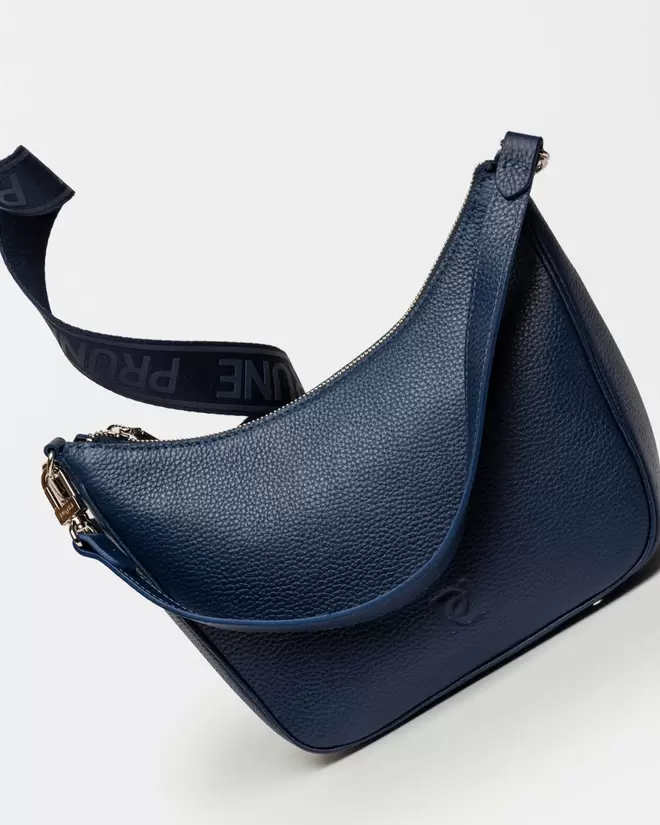 Bandolera Venice en cuero graneado